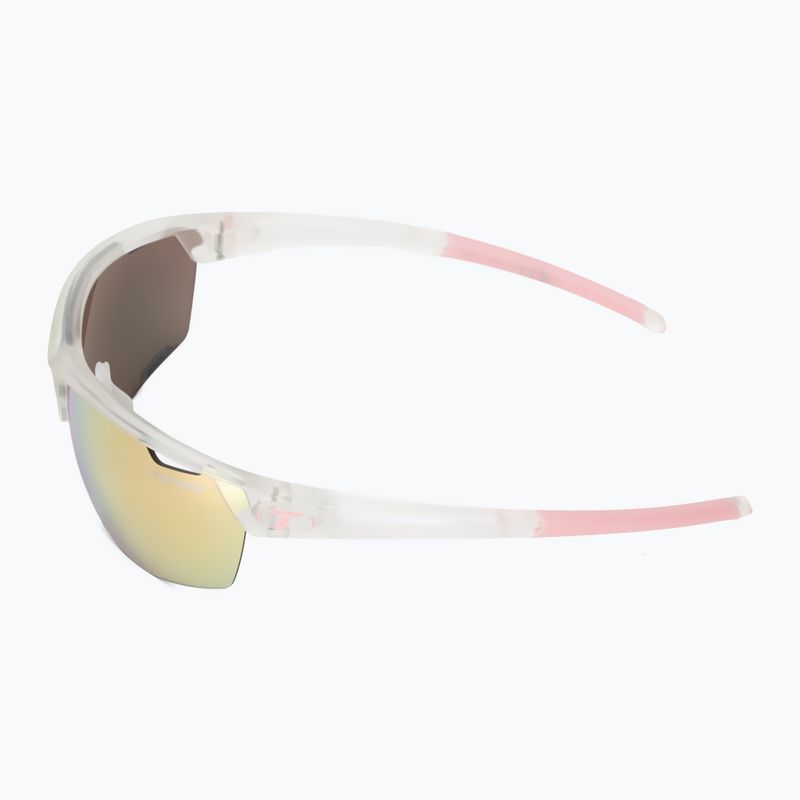 Okulary przeciwsłoneczne Tifosi Navar satin clear/pink mirror ar 4