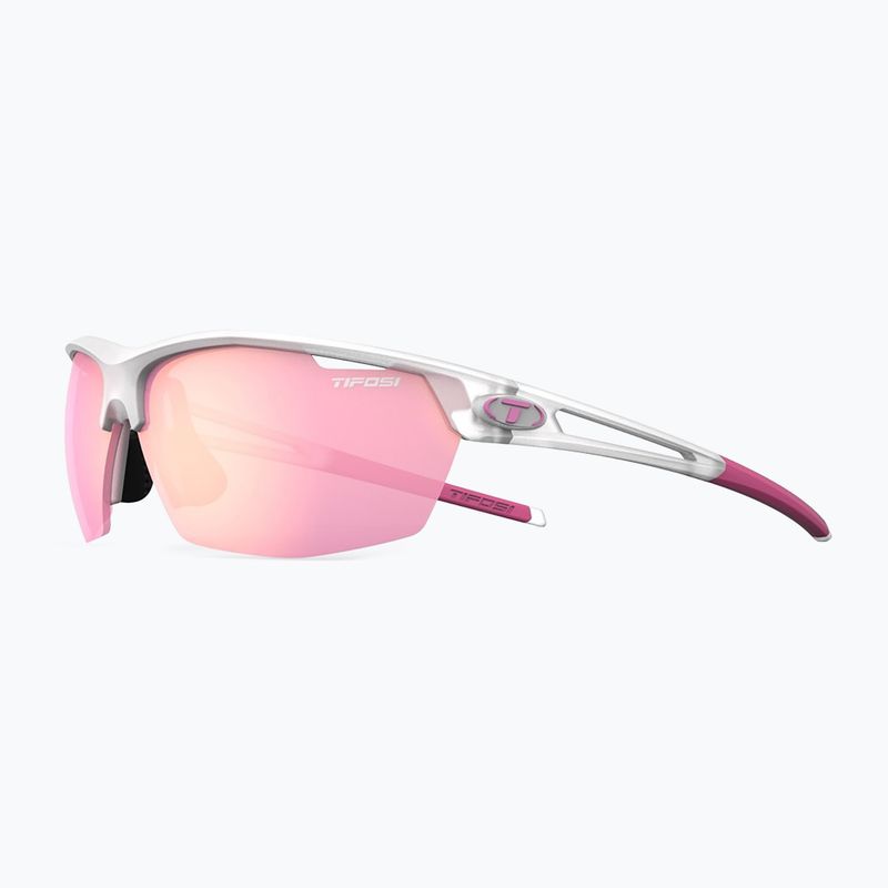 Okulary przeciwsłoneczne Tifosi Navar satin clear/pink mirror ar 3