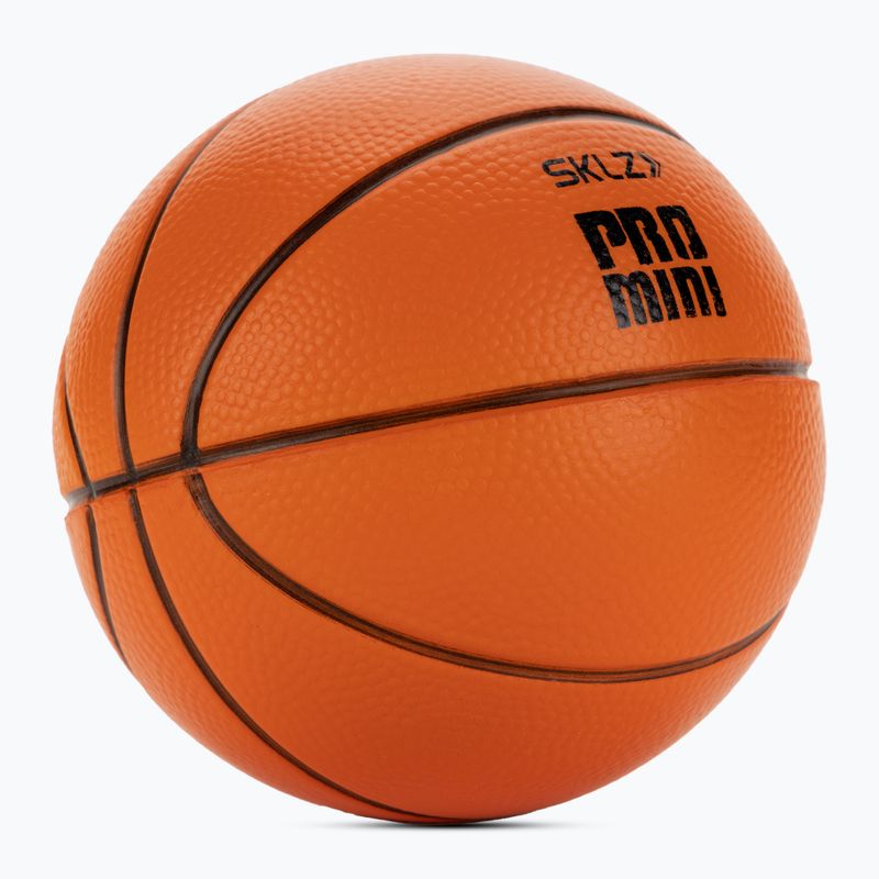 Piłka do mini koszykówki SKLZ Pro Mini Hoop orange rozmiar 3 2