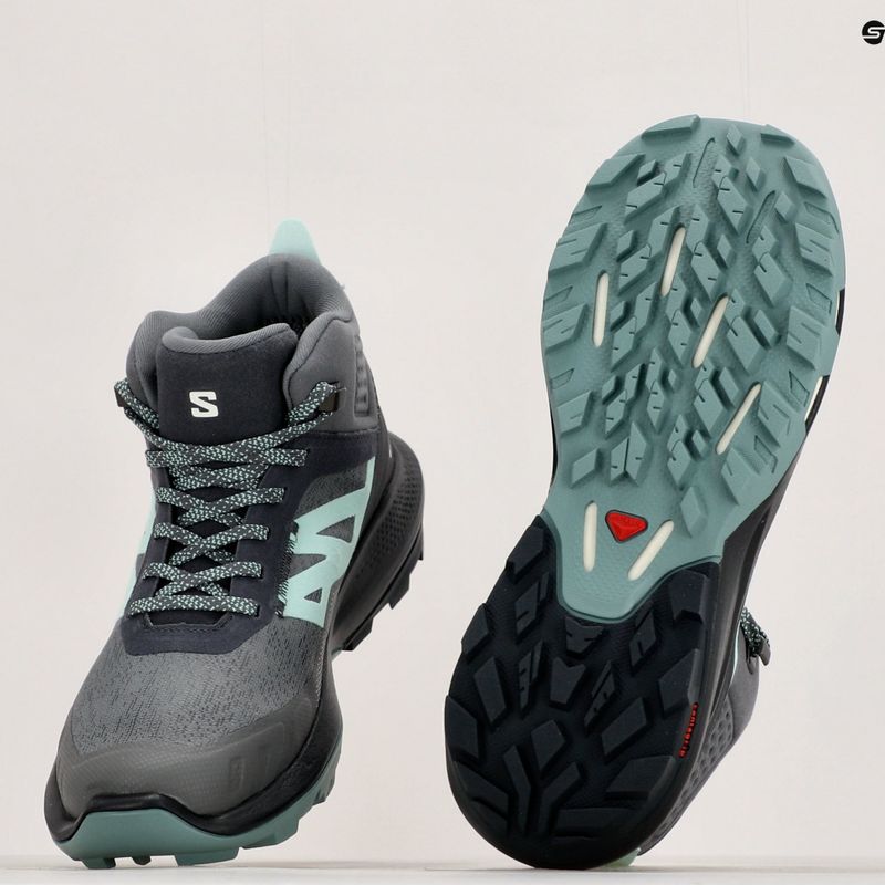 Buty tuystyczne  damskie Salomon Outpulse Mid GTX ebony/qush/ebony 20