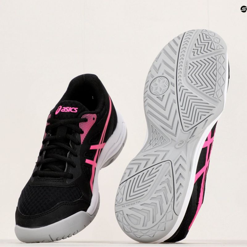 Buty do siatkówki damskie ASICS Upcourt 5 black/hot pink 19