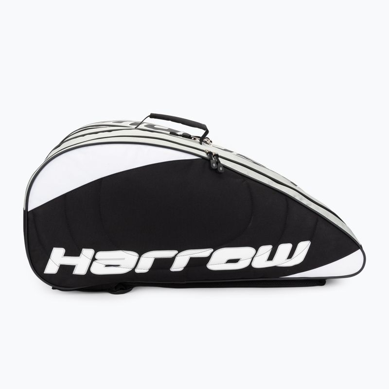 Torba tenisowa Harrow Pro Racquet Bag black/silver 2