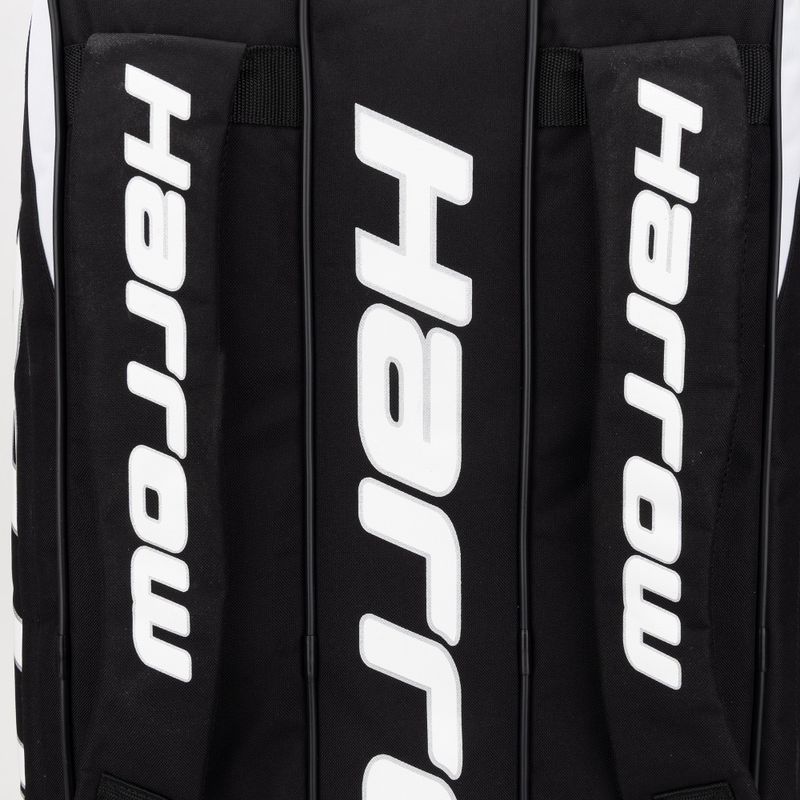 Torba tenisowa Harrow Pro Racquet Bag black/silver 9
