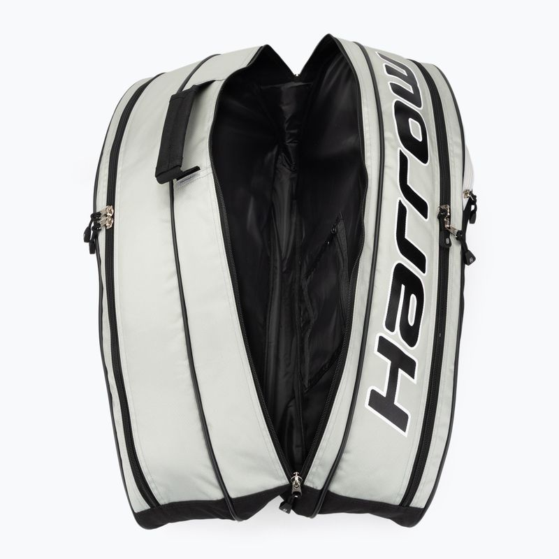 Torba tenisowa Harrow Pro Racquet Bag black/silver 10