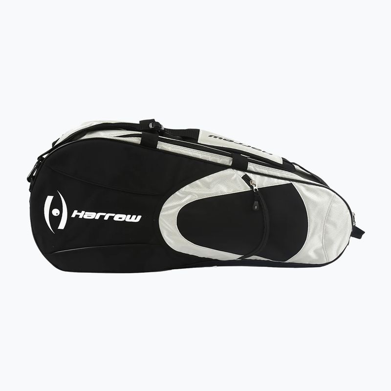 Torba do squasha Harrow 6 black/silver