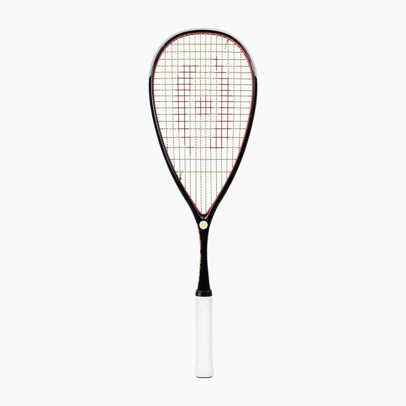 Rakieta do squasha Harrow Reflex 125 Tarek Momen Signature black/ red/ yellow