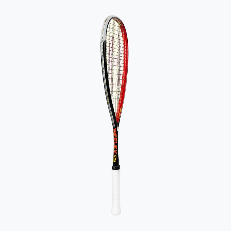 Rakieta do squasha Harrow Reflex 125 Tarek Momen Signature black/ red/ yellow 2