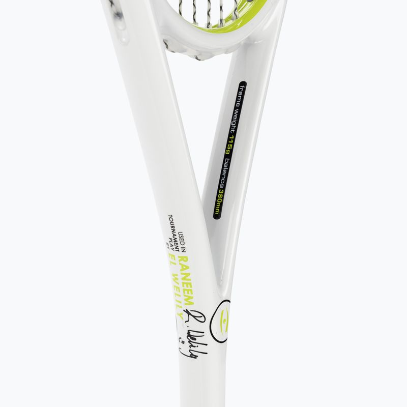 Rakieta do squasha Harrow Vapor 115 Raneem El Welily Signature white/lime 4