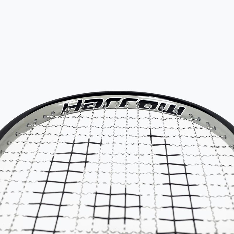 Rakieta do squasha Harrow Vibe 115 Karim Abdel Gawad Signature black/silver 9