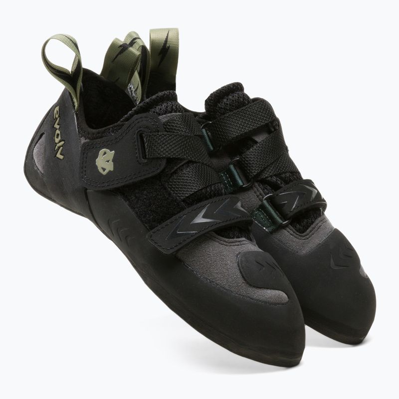 Buty wspinaczkowe męskie Evolv Kronos black/olive 4