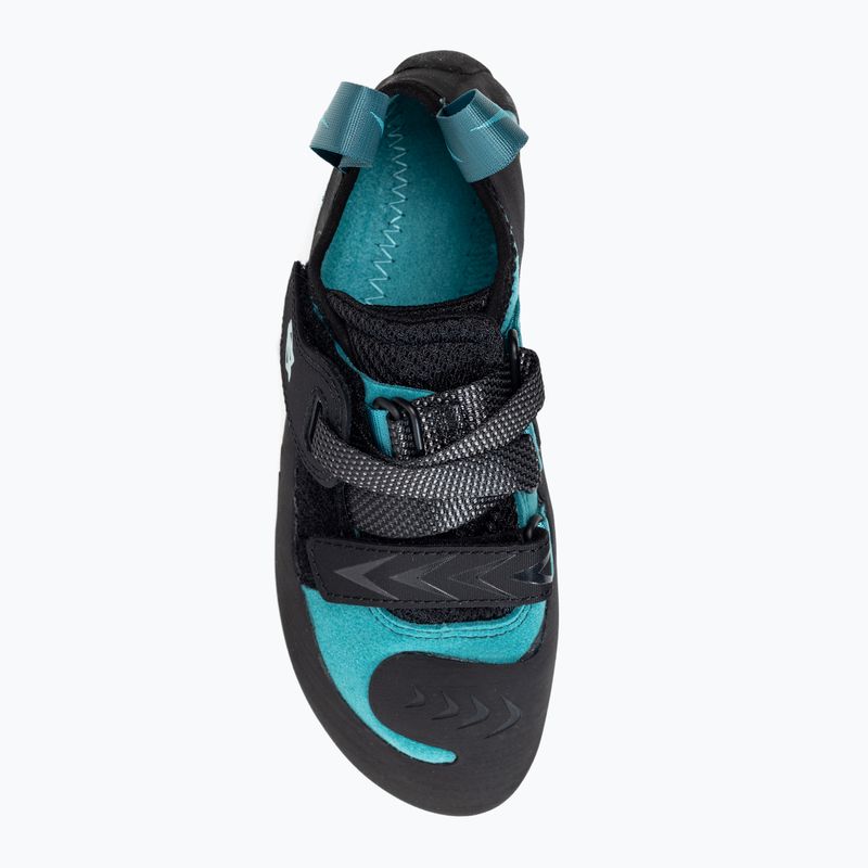 Buty wspinaczkowe damskie Evolv Kira teal 6