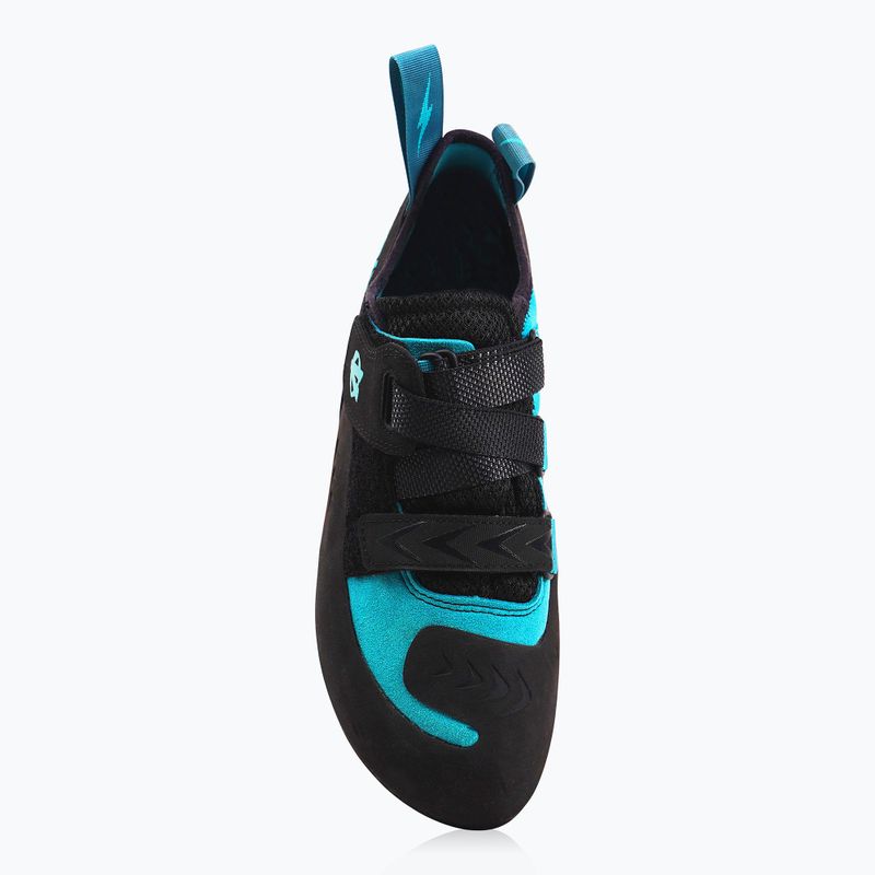 Buty wspinaczkowe damskie Evolv Kira teal 3