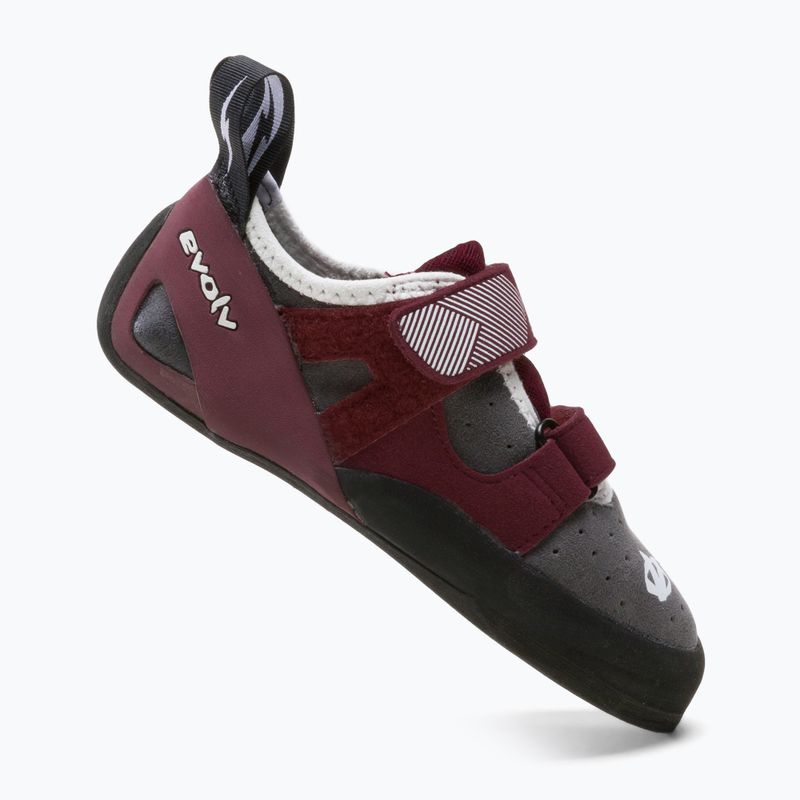 Buty wspinaczkowe damskie Evolv Elektra grey/merlot 2