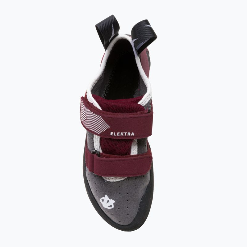 Buty wspinaczkowe damskie Evolv Elektra grey/merlot 6