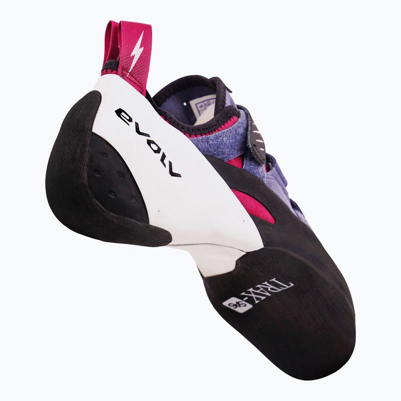 Buty wspinaczkowe Evolv Shaman LV beet red/slate 2