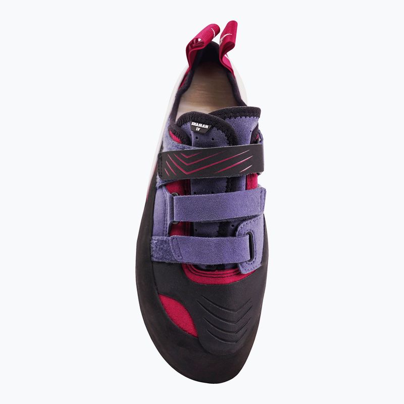 Buty wspinaczkowe Evolv Shaman LV beet red/slate 3