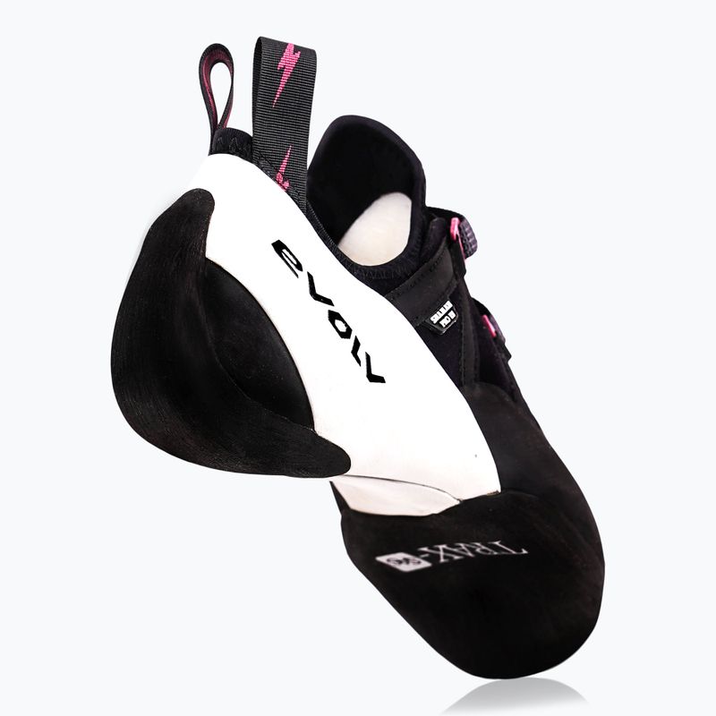 Buty wspinaczkowe Evolv Shaman Pro LV black/beet red 2