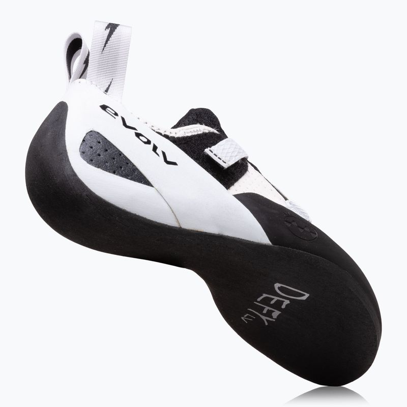 Buty wspinaczkowe damskie Evolv Defy gray/ white 3