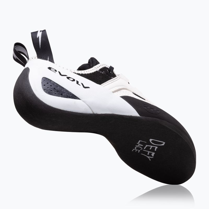 Buty wspinaczkowe męskie Evolv Defy Lace gray/ black 2