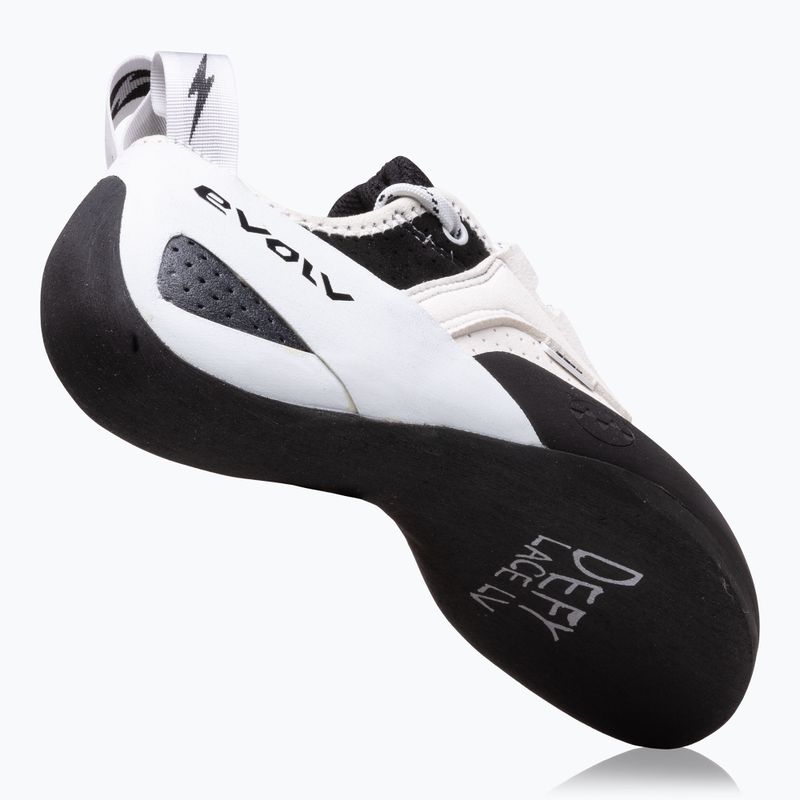 Buty wspinaczkowe damskie Evolv Defy Lace LV gray/ white 3