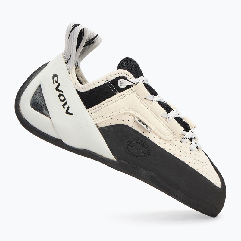 Buty wspinaczkowe damskie Evolv Defy Lace gray/ white 2