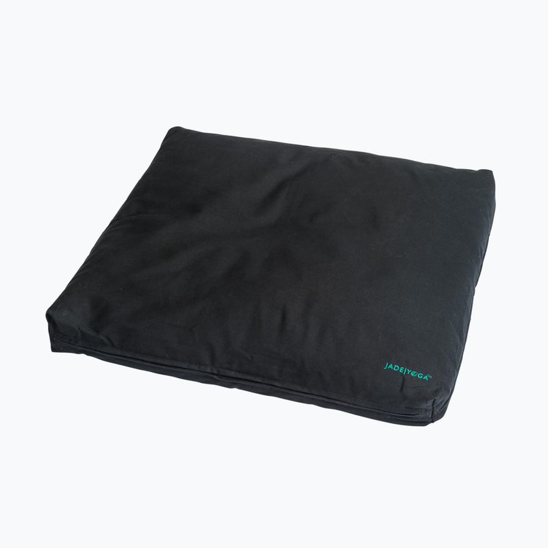 Poduszka do medytacji JadeYoga Organic Cotton Zabuton Meditation Cushion black