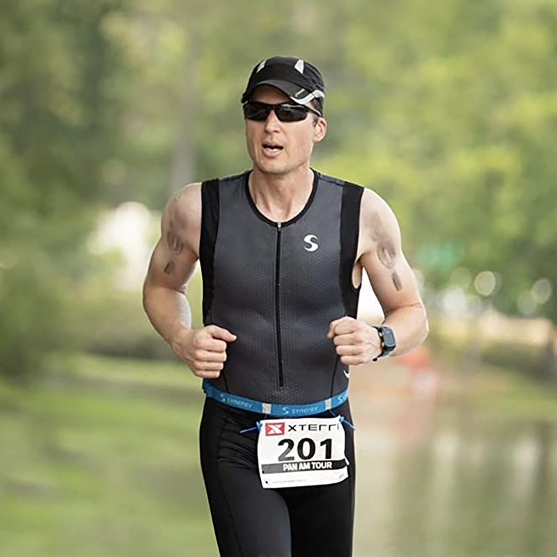 Pas na numer startowy Synergy Race Belt blue 4