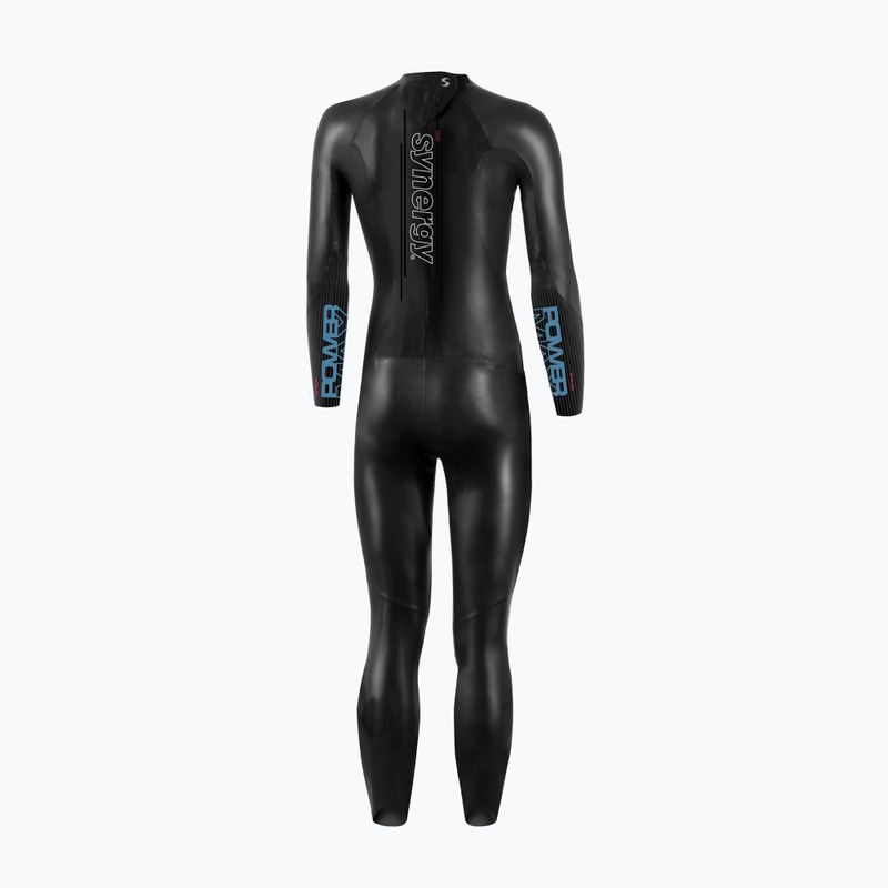 Pianka triathlonowa damska Synergy Hyperion Full Sleeve black 2