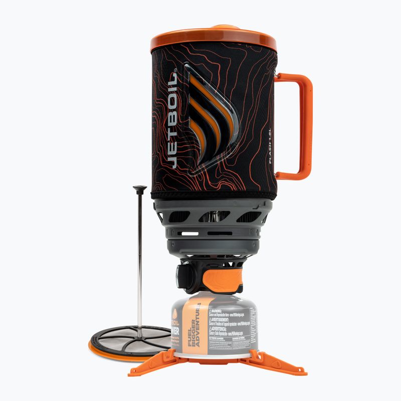 Kuchenka turystyczna Jetboil Flash Java Personal Cooking Sysytem + Coffee Press Silicone topo 2