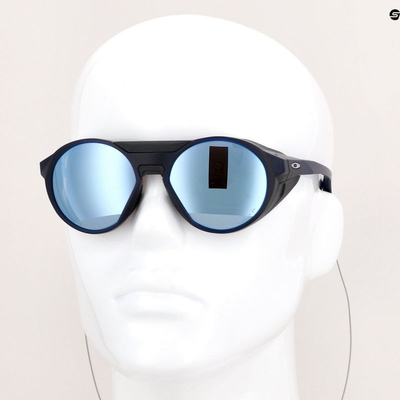 Okulary przeciwsłoneczne Oakley Clifden matte trans blue/prizm deep water polarized 14