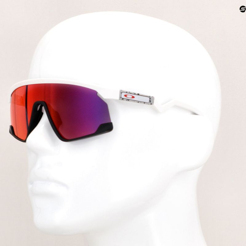 Okulary przeciwsłoneczne Oakley Bxtr matte white/prizm road 6