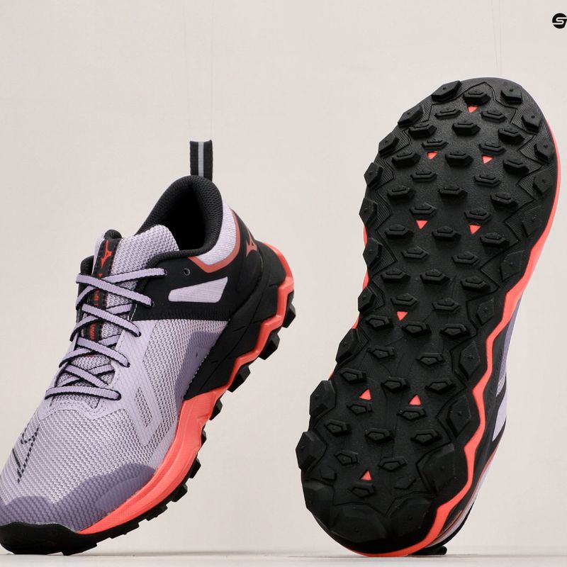 Buty do biegania damskie Mizuno Wave Ibuki 4 pastel lilac/black oyster/sun kissed coral 12