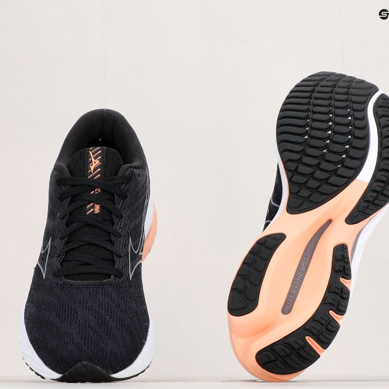 Buty do biegania damskie Mizuno Wave Rider 26 odyssey gray/quicksilver/salmon 12