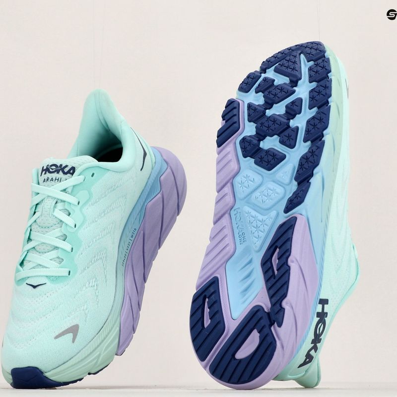 Buty do biegania damskie HOKA Arahi 6 sunlit ocean/lilac mist 21