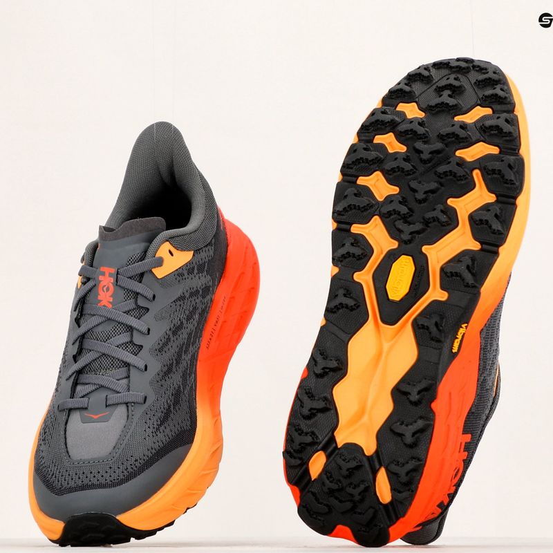 Buty do biegania męskie HOKA Speedgoat 5 castlerock/flame 19