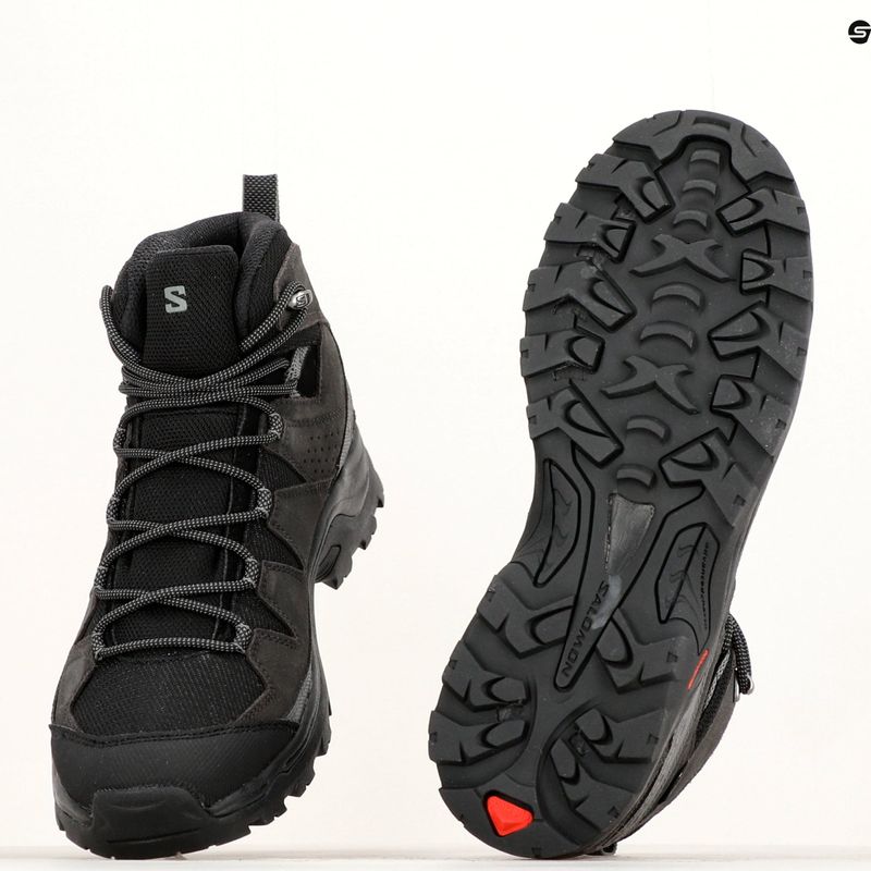 Buty trekkingowe męskie Salomon Quest Rove GTX black/phantom/magnet 19