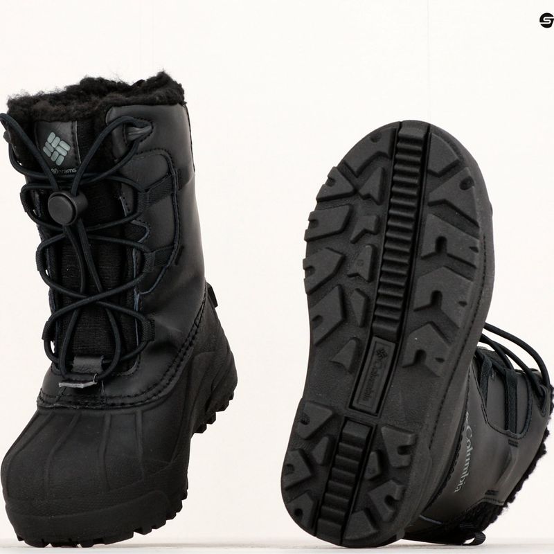 Śniegowce dziecięce Columbia Bugaboot Celsius Children black/graphite 21