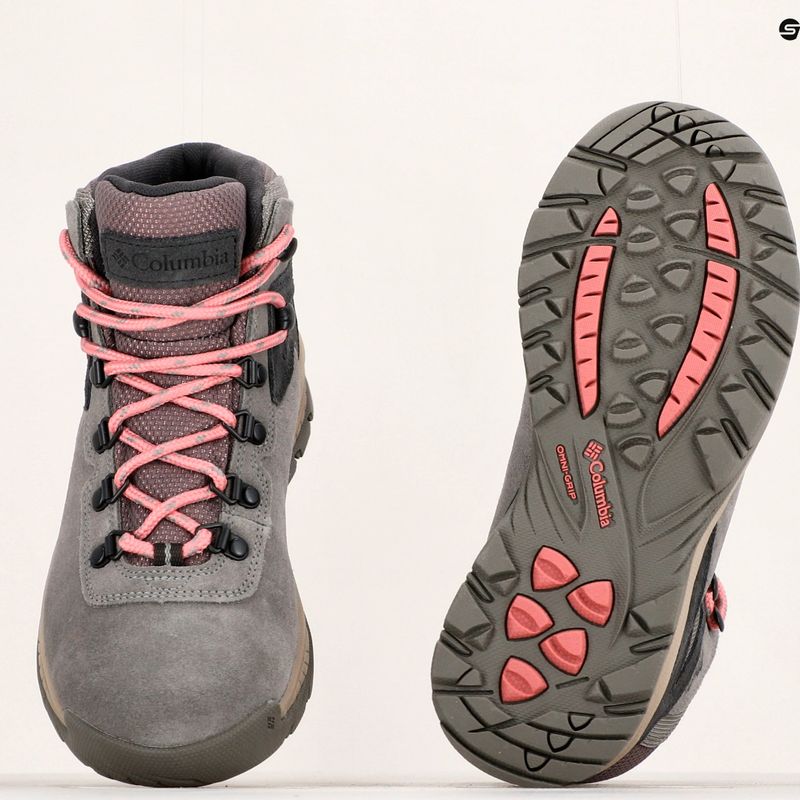 Buty trekkingowe damskie Columbia Newton Ridge Plus WP Amped stratus/ canyon rose 25