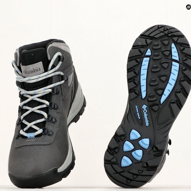 Buty trekkingowe damskie Columbia Newton Ridge Plus quarry/cool wave 17