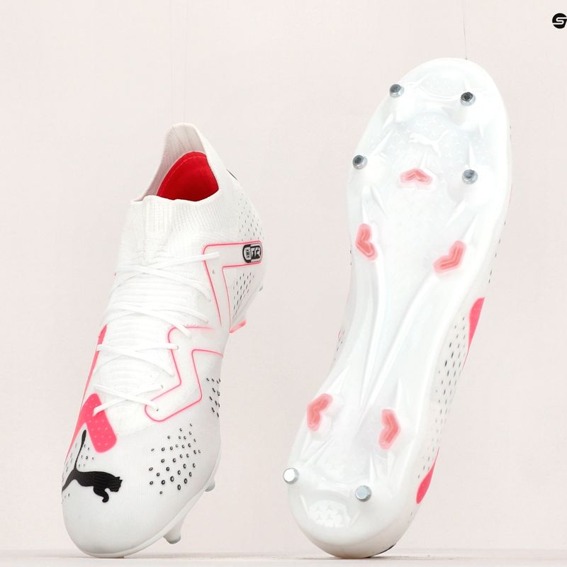 Buty piłkarskie męskie PUMA Future Match MXSG puma white/puma black/fire orchid 12