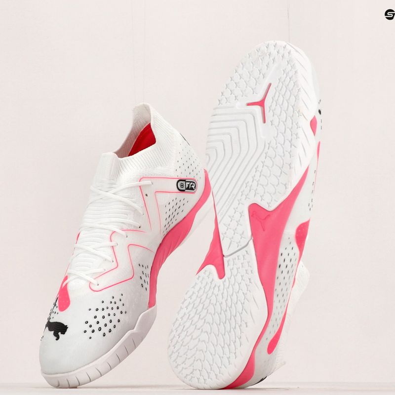 Buty piłkarskie męskie PUMA Future Match IT puma white/puma black/fire orchid 15