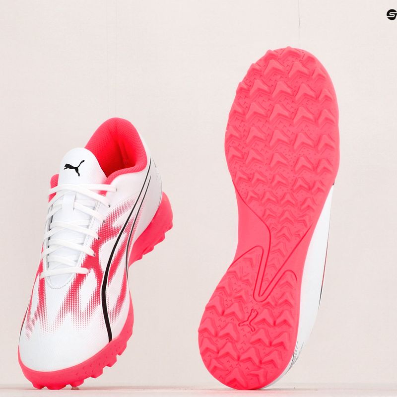 Buty piłkarskie męskie PUMA Ultra Play TT puma white/puma black/fire orchid 14