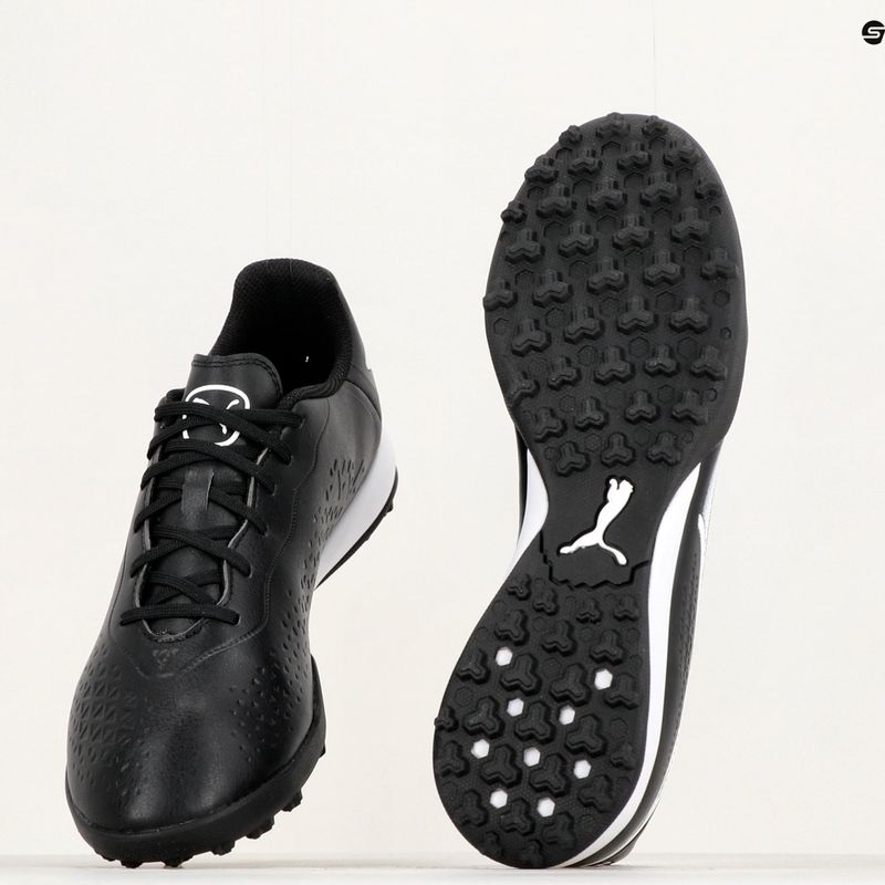 Buty piłkarskie męskie PUMA King Match TT puma black/puma white 19