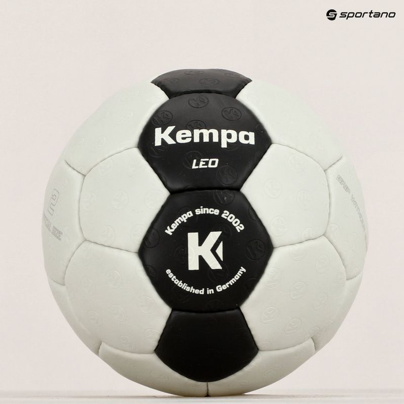Piłka do piłki ręcznej Kempa Leo Black&White rozmiar 2 6