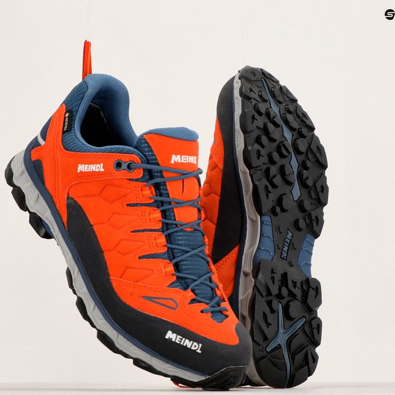 Buty turystyczne męskie Meindl Lite Trail GTX bright orange/jeans 12