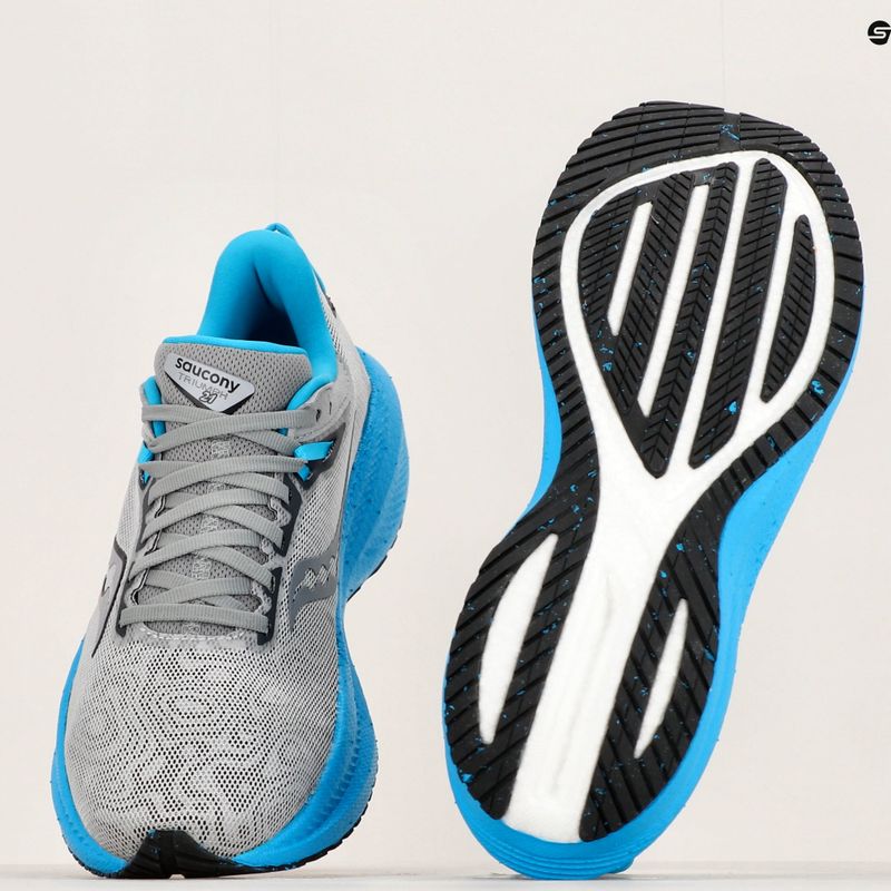 Buty do biegania męskie Saucony Triumph 21 echo silver 12