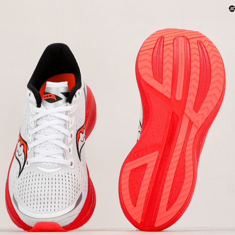 Buty do biegania męskie Saucony Endorphin Speed 3 white/blck/vizi 12