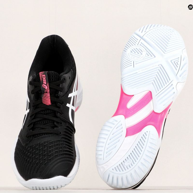 Buty damskie ASICS Netburner Ballistic FF 3 black/ hot pink 13