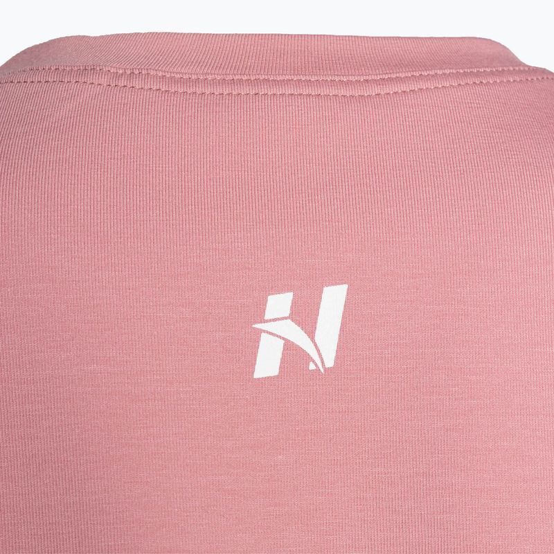 Koszulka treningowa damska NEBBIA Invisible Logo old rose 9