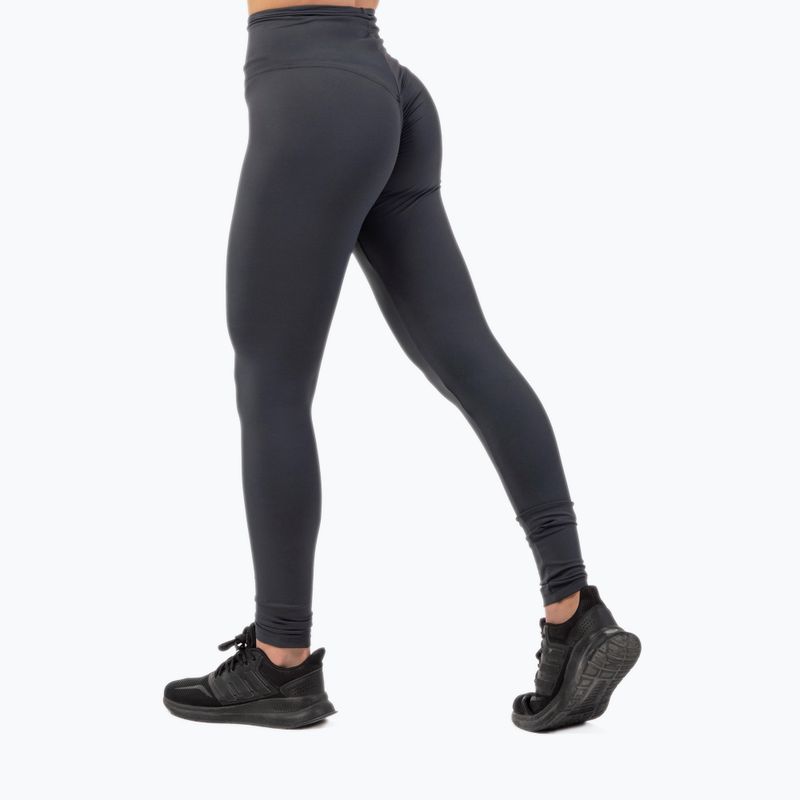 Legginsy treningowe damskie NEBBIA Classic Performance High-Waist dark/grey 2